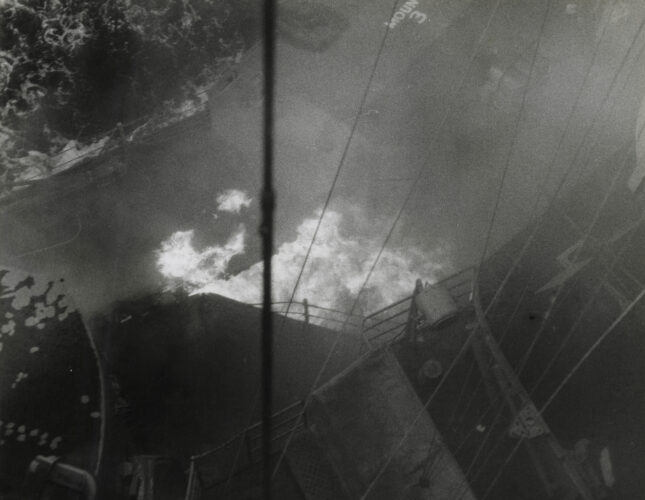 A US Navy captain ordered a military funeral for a kamikaze pilot